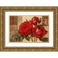 thumbnail image 1 of Levashov, Igor 32x23 Gold Ornate Wood Framed with Double Matting Museum Art Print Titled - Summerss Gift II, 1 of 4