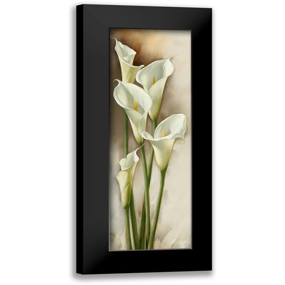 Levashov, Igor 7x14 Black Modern Framed Museum Art Print Titled - Callas Gracieux I