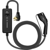 Level 1 + 2 EV Charger 16 to 32 Amp,Electric Vehicle Charger Plug Station NEMA 5-20 & 14-50 25 Foot Cable,110-240V