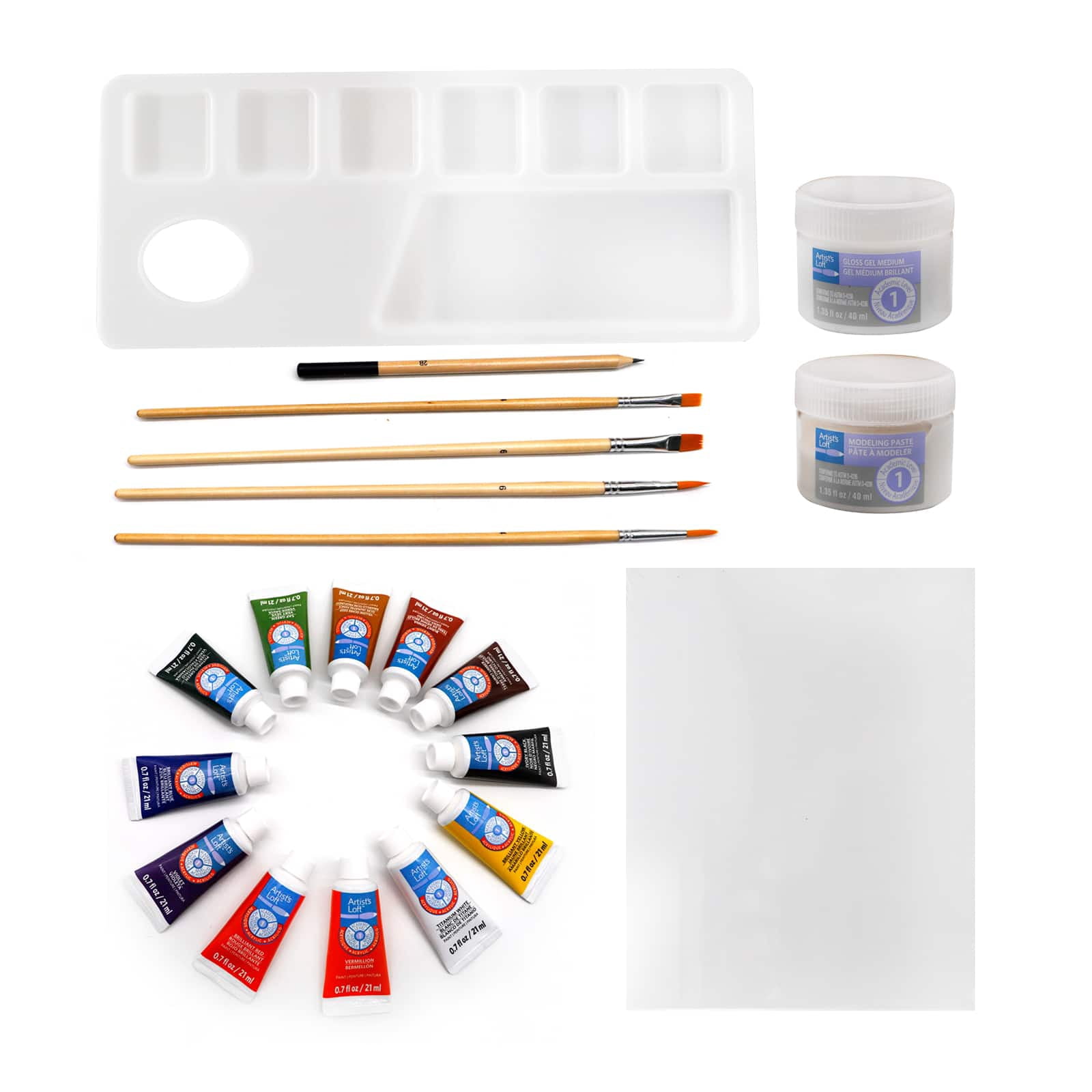 Artist's Loft Level 1 Complete Acrylic Painting Set