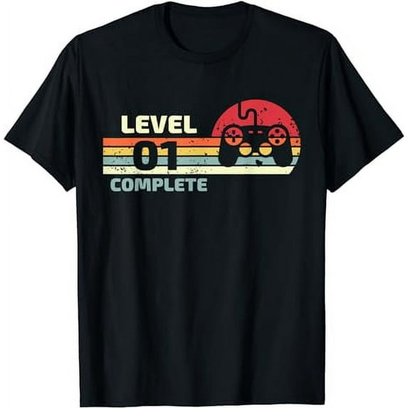 Level 1 Complete Vintage 1 Year Wedding Anniversary T-Shirt