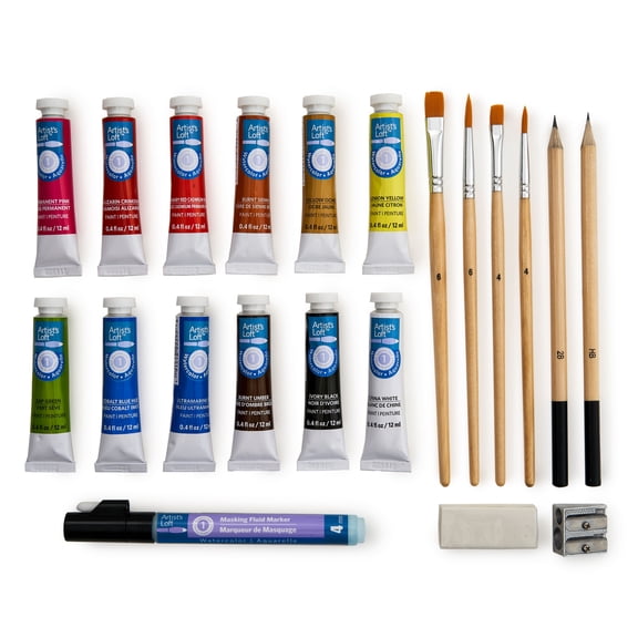 Artist's Loft Level 1 Complete Watercolor Painting Set