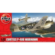 Level 1 Model Kit Curtiss P-40B Warhawk Fighter-Bomber Aircraft 1/72 Plastic Model Kit by Airfix