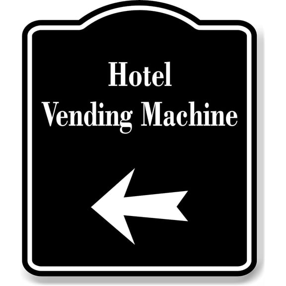 Level 1 Number Garage Building BLACK Aluminum Composite Sign, 20"24"