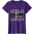 thumbnail image 1 of Level 10 Complete 10 Year 10th Wedding Anniversary For Him T-Shirt, 1 of 2