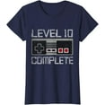 thumbnail image 1 of Level 10 Complete 10 Year 10th Wedding Anniversary For Him T-Shirt, 1 of 2