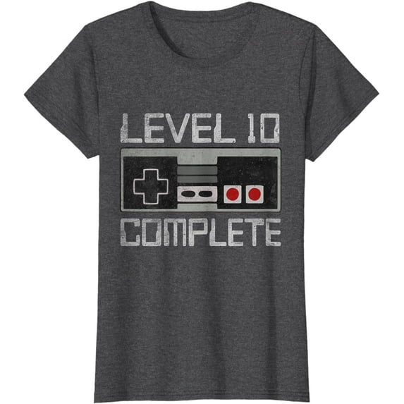 Level 10 Complete 10 Year 10th Wedding Anniversary For Him T-Shirt