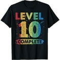 thumbnail image 1 of Level 10 Complete 10th wedding anniversary 10 years T-Shirt, 1 of 4