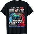 Printable Gamer Level 10 Unlocked Awesome 10th Birthday Gamer T-Shirt - Walmart.com