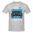 thumbnail image 1 of Level 11 Unlocked Awesome Since 2010 Men'S Basic Short Sleeve T-Shirt Gray Medium, 1 of 5