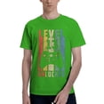thumbnail image 1 of Level 13 Unlocked Men'S Basic Short Sleeve T-Shirt Green 6x-Large, 1 of 5