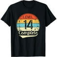 thumbnail image 1 of Level 14 Complete Retro 14th Wedding Anniversary T-Shirt, 1 of 3
