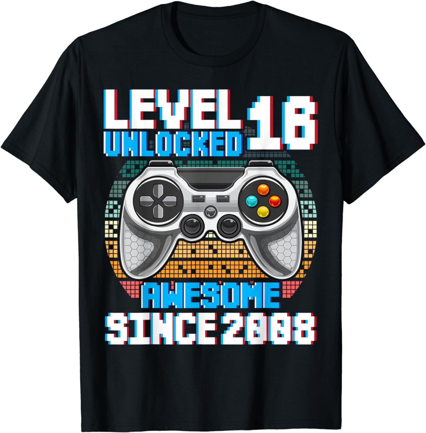 Level 16 Unlocked - 16 Year Old Gamer Funny Birthday T-Shirt Level 16 Unlocked - 16 Year Old Gamer Funny Birthday T-Shirt