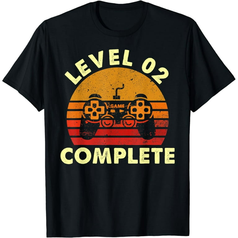 Level 2 Complete Vintage T-Shirt Celebrate 2nd Wedding Level 2 Complete Vintage T-Shirt Celebrate 2nd Wedding