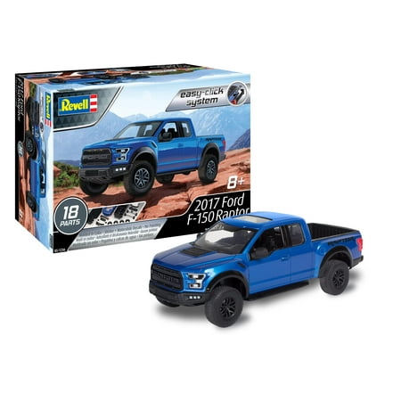 Level 2 Easy-Click Model Kit 2017 Ford F-150 Raptor Pickup Truck 1/25 Scale Model by Revell