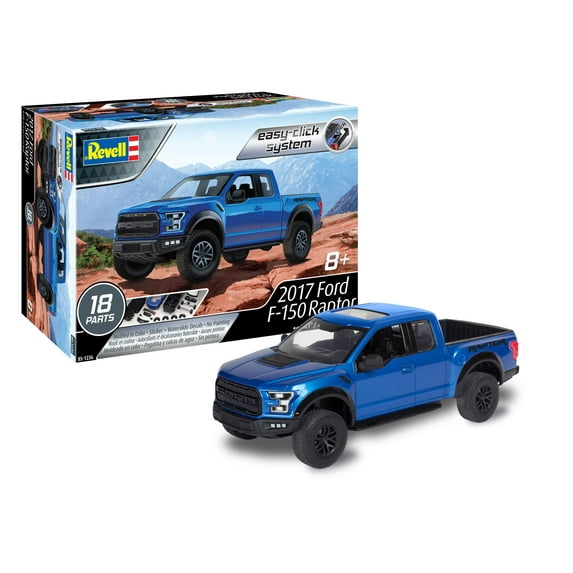 Level 2 Easy-Click Model Kit 2017 Ford F-150 Raptor Pickup Truck 1/25 Scale Model by Revell