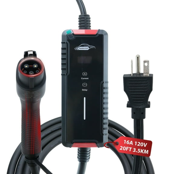 Level 2 Electric Vehicle Charger EV Charger 6 8 10 13 16A NEMA 6-20 Plug 3.5KW