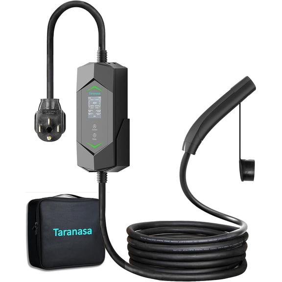 Level 2 Fast 40A 240V EV Charger, Portable Mobile NACS Connector, ETL Listed Home Wall Charger for Model Y/3/S/X with NEMA 14-50 Plug, 20ft Cable w/Holder