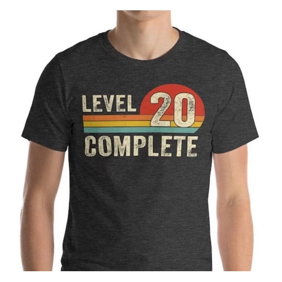 Level 20 Complete, 20Th Anniversary Wedding Gifts For Him Her Husband And Wife