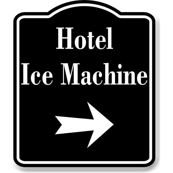 Level 21 Number Garage Building BLACK Aluminum Composite Sign, 20"x24"