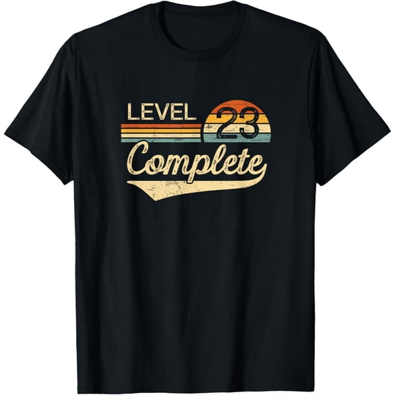 Level 23 Complete Vintage 23Rd Wedding Anniversary T-Shirt