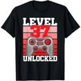 thumbnail image 1 of Level 37 Unlocked 37th Birthday Gaming 37 Years Old Gamer T-Shirt, 1 of 3