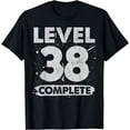 thumbnail image 1 of Level 38 Complete 38th wedding anniversary 38 years T-Shirt, 1 of 4