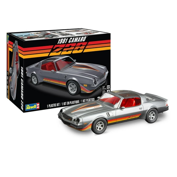 Level 4 Model Kit 1981 Chevrolet Camaro Z/28 1/25 Scale Model by Revell