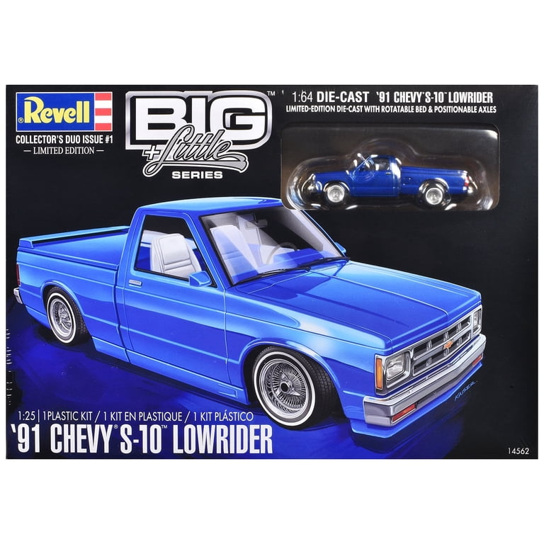 Revell, Level 4 Model Kit, 1991 Chevrolet S-10 Lowrider Pickup