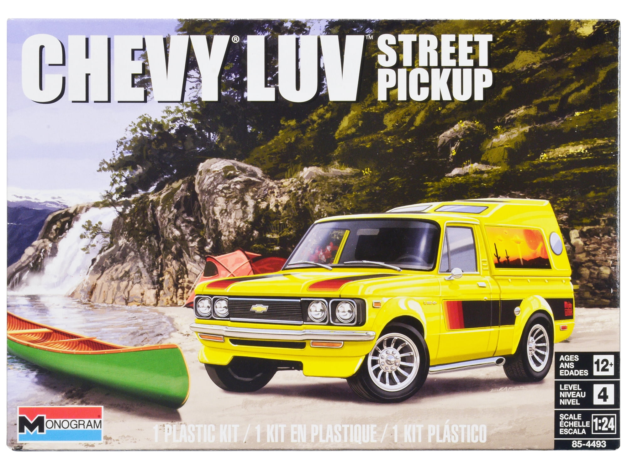 Level 4 Model Kit Chevrolet LUV Street Pickup Truck