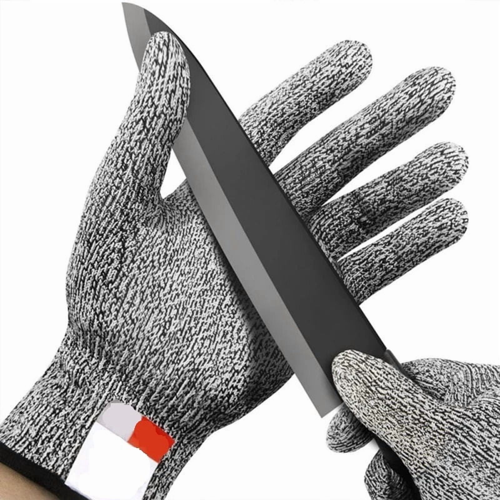 Level 5 Anti-Cut Gloves Kitchen Gardening Knitted Gloves Anti-Thorn Wear-Resistant ,Food Grade Anti-Cut Gloves