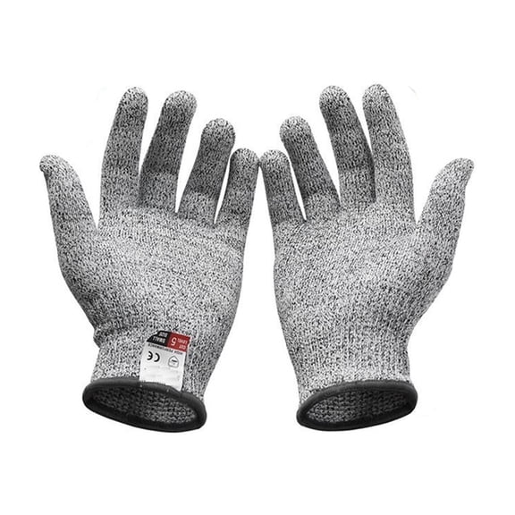 Level 5 Cut Proof Stab Resistant Wire Metal Glove Kitchen Butcher Cuts Gloves For Oyster Shucking Fish Gardening Kitchen Work Gloves