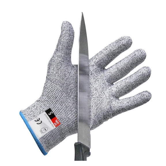 Level 5 Cut Proof Stab Resistant Wire Metal Glove Kitchen Cuts Gloves For Oyster Shucking Fish Gardening Safety Gloves ,Versatile and Multifunctional