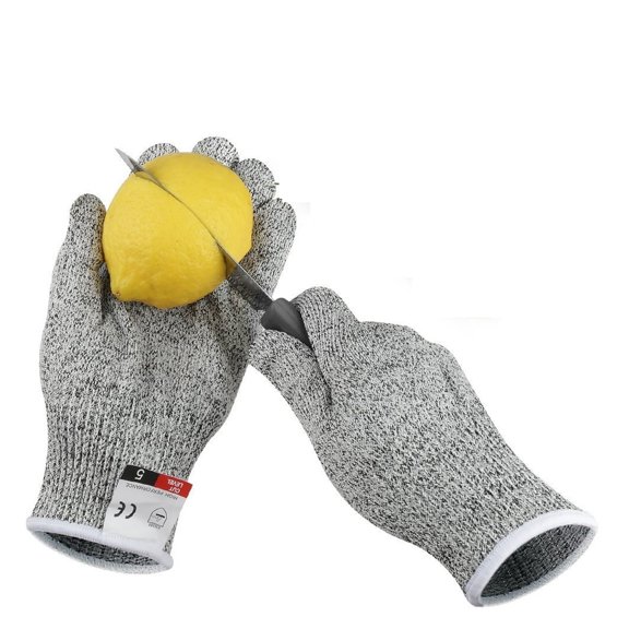 Level 5 Cut Proof Stab Resistant Wire Metal Glove Kitchen Cuts Gloves For Oyster Shucking Fish Gardening Safety Gloves ,Versatile and Multifunctional