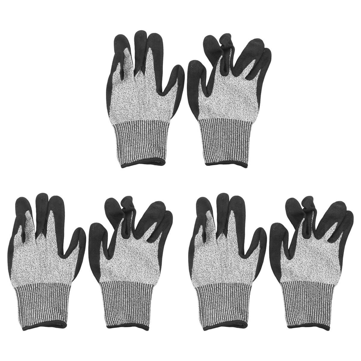 Level 5 Cut Resistant Gloves 3D Comfort Stretch Fit, Durable Foam