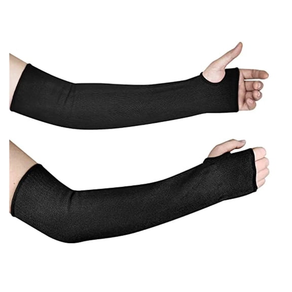 Level 5 HPPE Cut Resistant Work Arm Sleeve Safety Glove Anti-Puncture Garden Construction Automobile Glass Arm Protection Sleeve