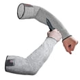 thumbnail image 1 of Level 5 HPPE cut-resistant sleeves provide protection for chainsaw work, 1 of 10