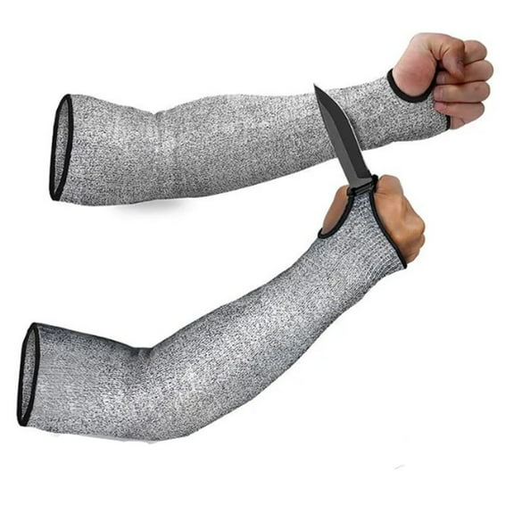 Level 5 Hppe Cut-Resistant Sleeves Provide Protection for Chainsaw Work H