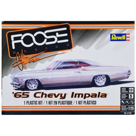 Level 5 Model Kit 1965 Chevrolet Impala "Foose Designed" 1/25 Scale Model by Revell