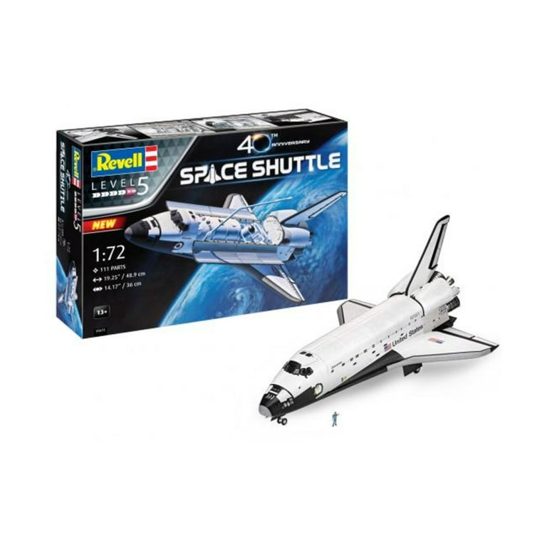 Level 5 Model Kit NASA Space Shuttle 40th Anniversary 1/72