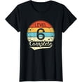 thumbnail image 1 of Level 6 Complete Retro 6th Wedding Anniversary T-Shirt, 1 of 3