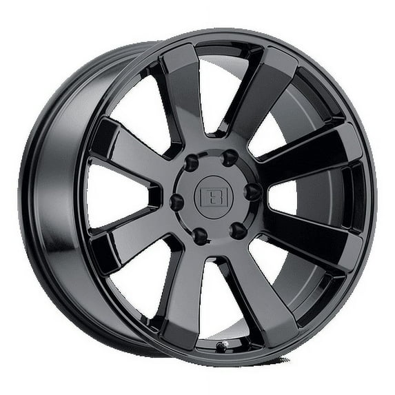 Level 8 Aluminum Rim ENFORCER 17X8.5in Gloss Black Finish, 1785ENF-46140B12