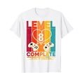 thumbnail image 1 of Level 8 Complete Level 9 Loading Video Gamer Anniversary T-Shirt, 1 of 5