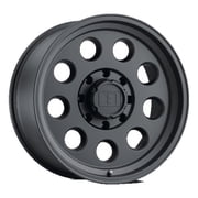 Level 8 Hauler 15X8 5X127 -30Et 78.1Cb Matte Black Wheel