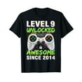 thumbnail image 1 of Level 9 Unlocked 9th Birthday 9 Year Old Boy Gifts Gamer T-Shirt, 1 of 5
