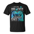 thumbnail image 1 of Level 9 Unlocked, Awesome Since 2016, 9th Birthday Gaming T-Shirt, Gamer Birthday Tee, Fun 9th Birthday Shirt for Kids and Gamers, 1 of 3