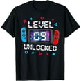 thumbnail image 1 of Level 9 Unlocked Gamer 9th Birthday Gift Video Game Boys T-Shirt, 1 of 4