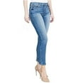 thumbnail image 1 of Level 99 Women's High Rise Skinny Crop Jeans Nostalgic Blue (6/28), 1 of 4