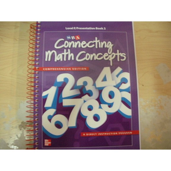 Pre-Owned Connecting Math Concepts Comprehensive Edition Level E Presentation Book 2 9780021036196 0021036195 -
