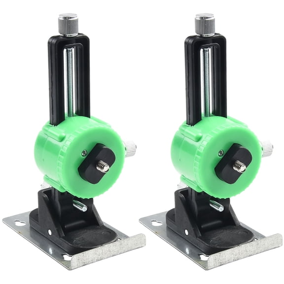 Level Holder Wall Bracket Set with 14inch Thread, 360 Degree Rotatable Base and 1/4 Inch Screw Mount, Designed for Paneling, Wallpapering, and Finish Carpentry
